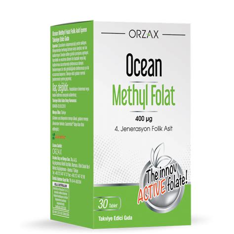 ocean methyl folat 30 tablet